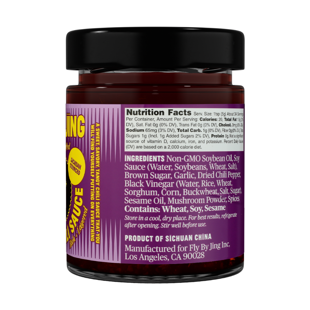 Fly By Jing - Wholesale Saus - Zoete en Pittige Sichuan Chilisaus8