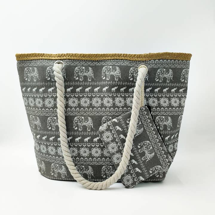 MULTI PATTERNED FASHION BEACH BAGS_CWAB031 for wholesale by ACCITY