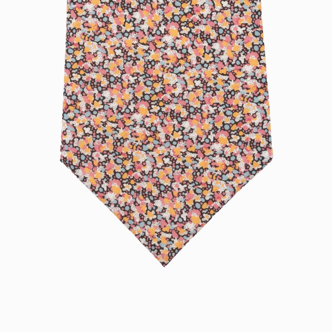 Le Colonel - Wholesale Necktie - Men's - Liberty Pepper tie orange / gray2