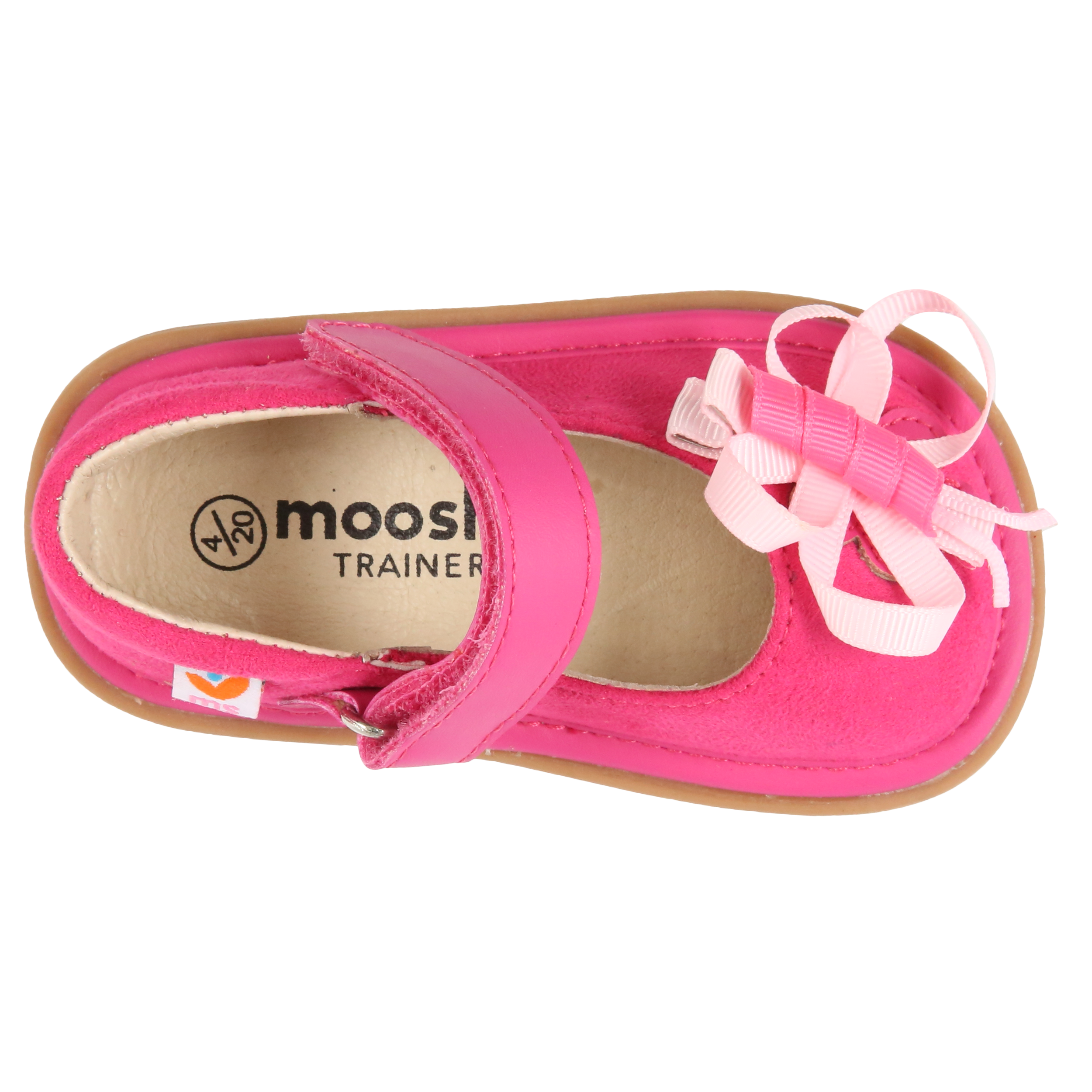 Mooshu Trainers – wholesale Slip-on trainers – Kids – Harlow Ultrasuede Mary Jane – Girls Toddler Squeaky Shoes6