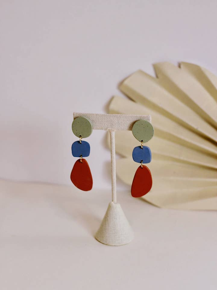 Brincos de paisagem por atacado de Xenia Studio