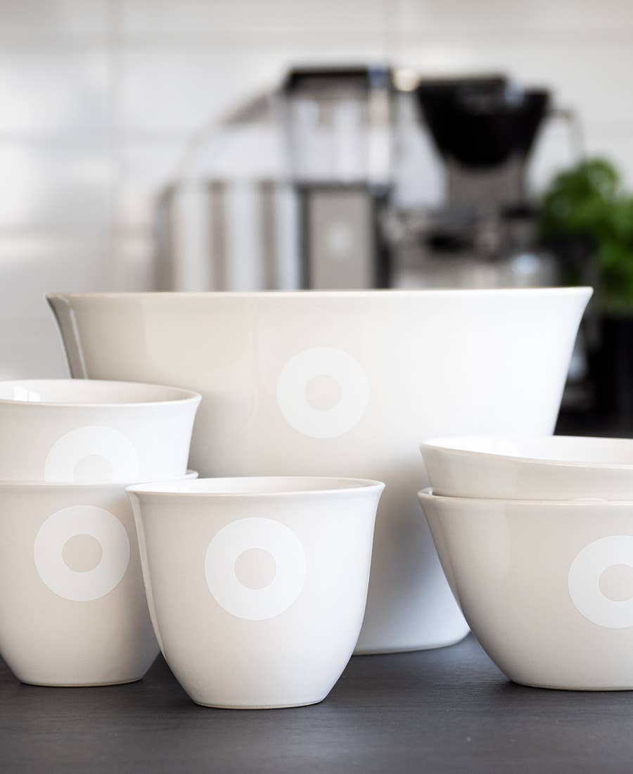 Rotordesign AB - Wholesale Coffee Mug - All-mug in stoneware white1