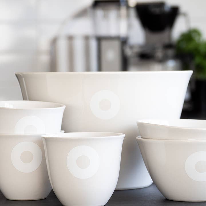 Rotordesign AB - Wholesale Coffee Mug - All-mug in stoneware white1