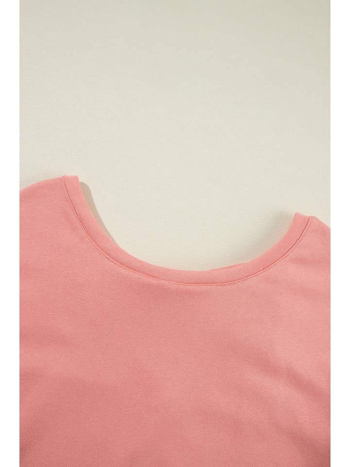 Amaryllis Apparel - Wholesale Sweatshirt - Women's - Back Bowknot Sweatshirt17