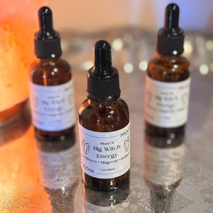 Big Witch Energy Ritual Oil - Confidence, Magnetic, Radiance for wholesale by Dreamscapes