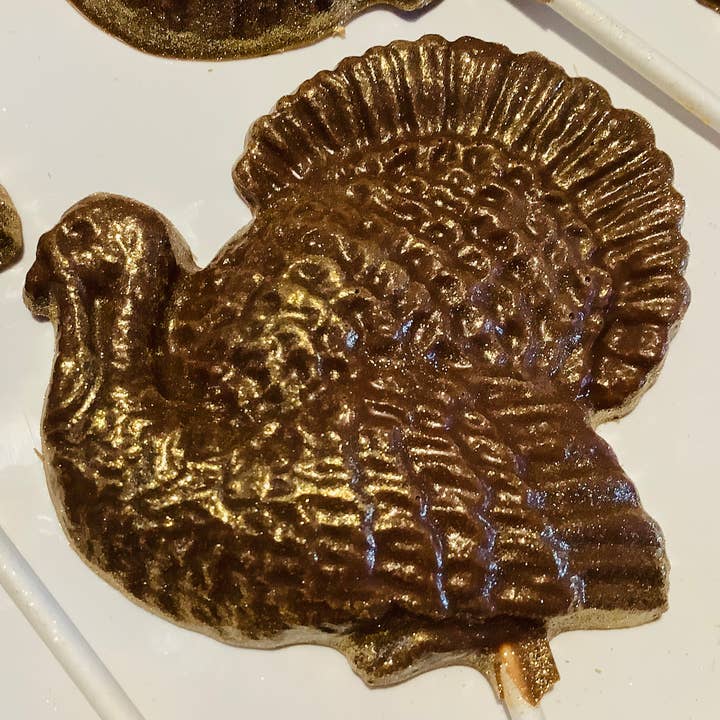 Chocolade kalkoen voor wholesale door Bespoke Chocolates of Cambridge