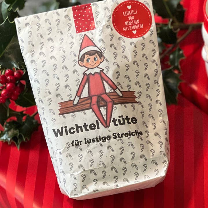 Wunderle GmbH - Venta al por mayor Decoración navideña - Bolsa de duendes para bromas divertidas5