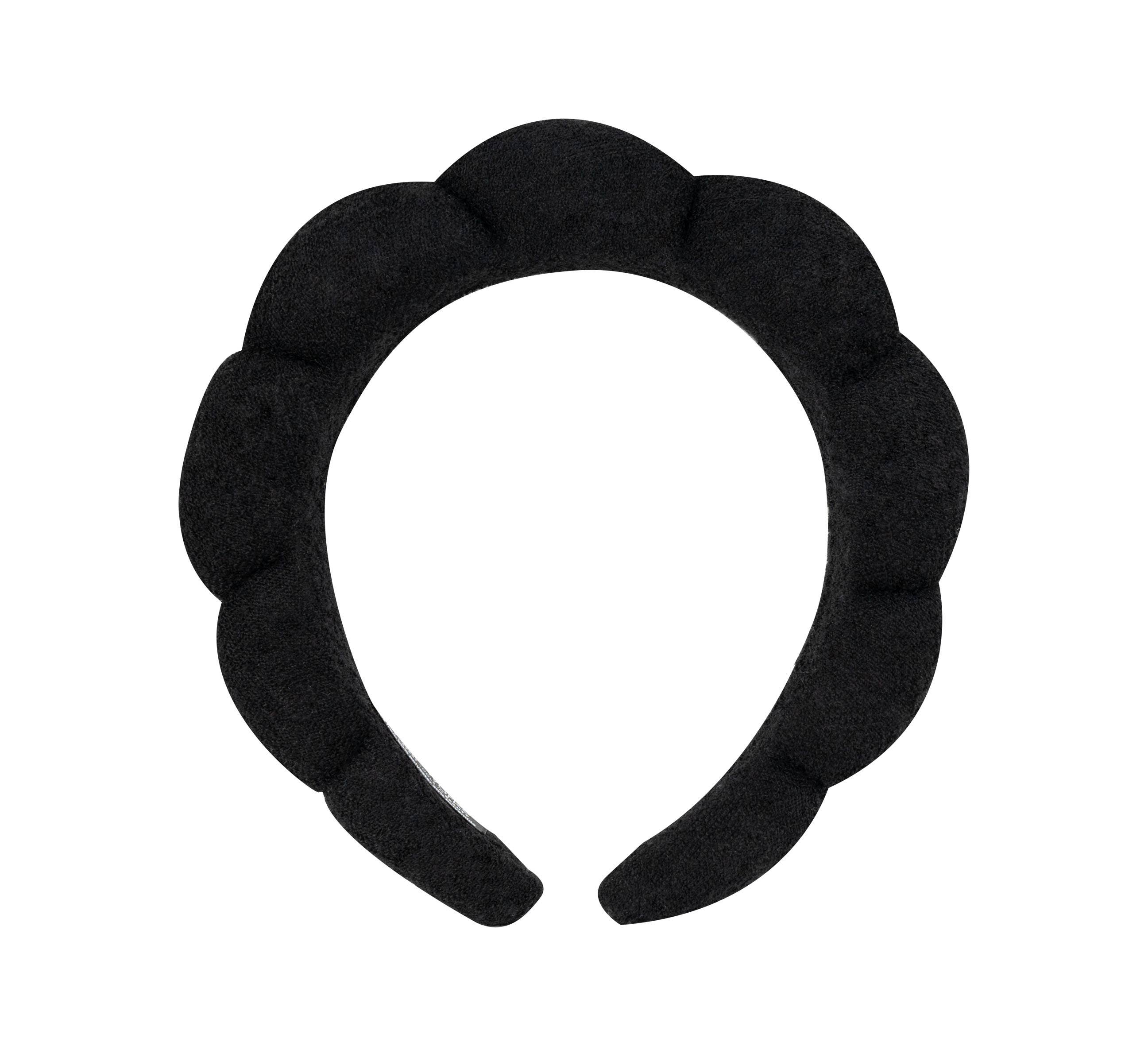 Soinvogue - Wholesale Spa Headband - Brushworks Black Cloud Headband1