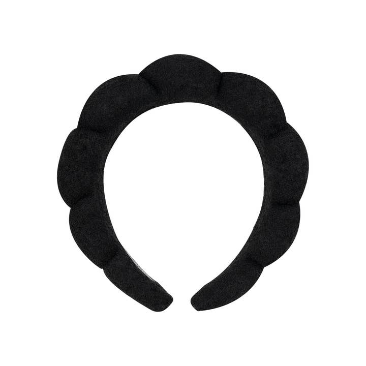 Soinvogue - Wholesale Spa Headband - Brushworks Black Cloud Headband1