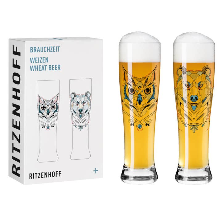 Verre à bière de blé Brauchzeit 0,5L (ensemble de 2) pour la vente par Ritzenhoff