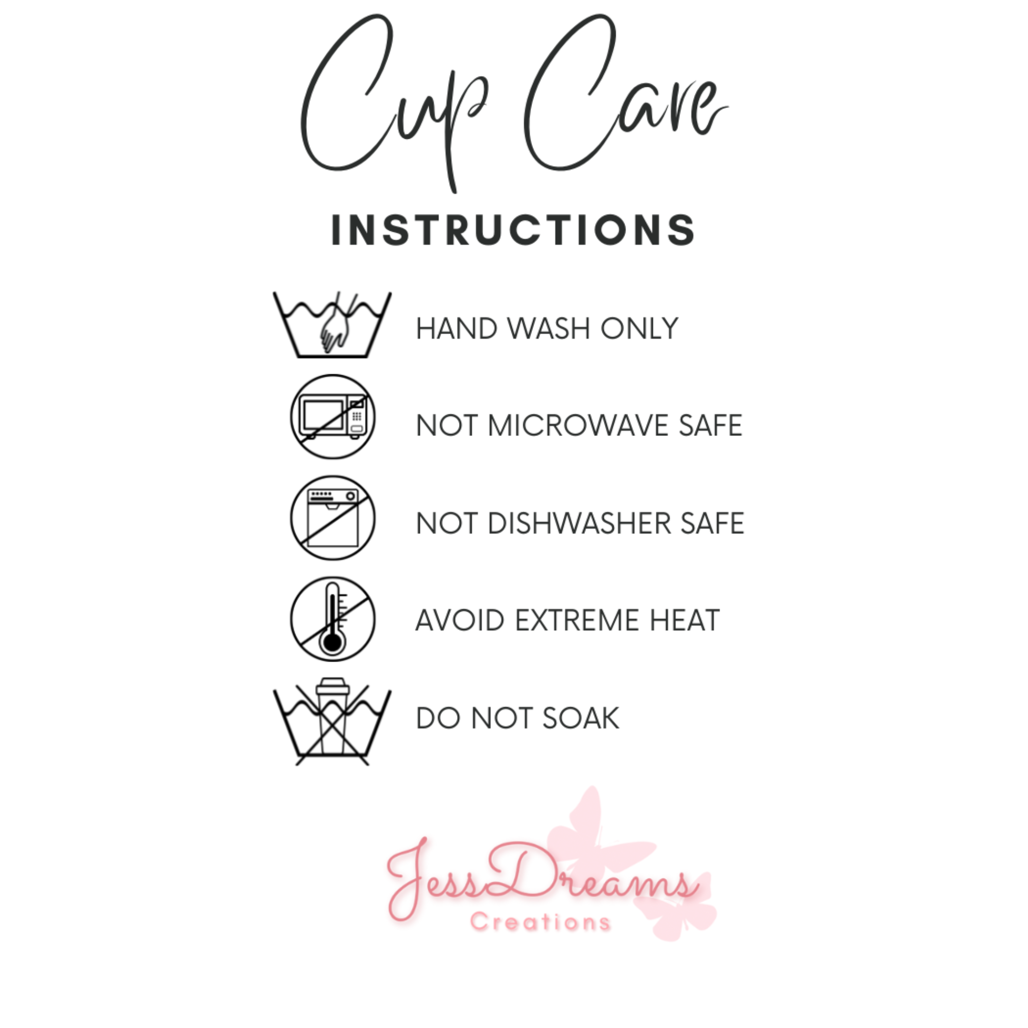 Jessdreams Creations LLC - Vendita all'ingrosso Bicchiere/tazza - Tazza di Vetro con Fiocco di Neve con Coperchio e Cannuccia | Tazza da Caffè da 15oz4