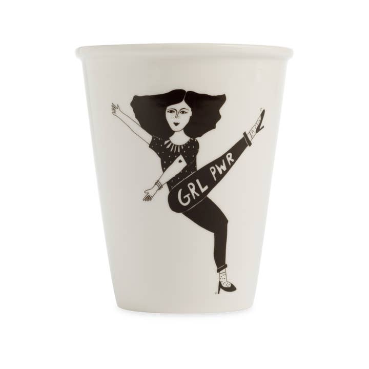 helen b - Wholesale Drinking Glass/Cup - cup grl pwr