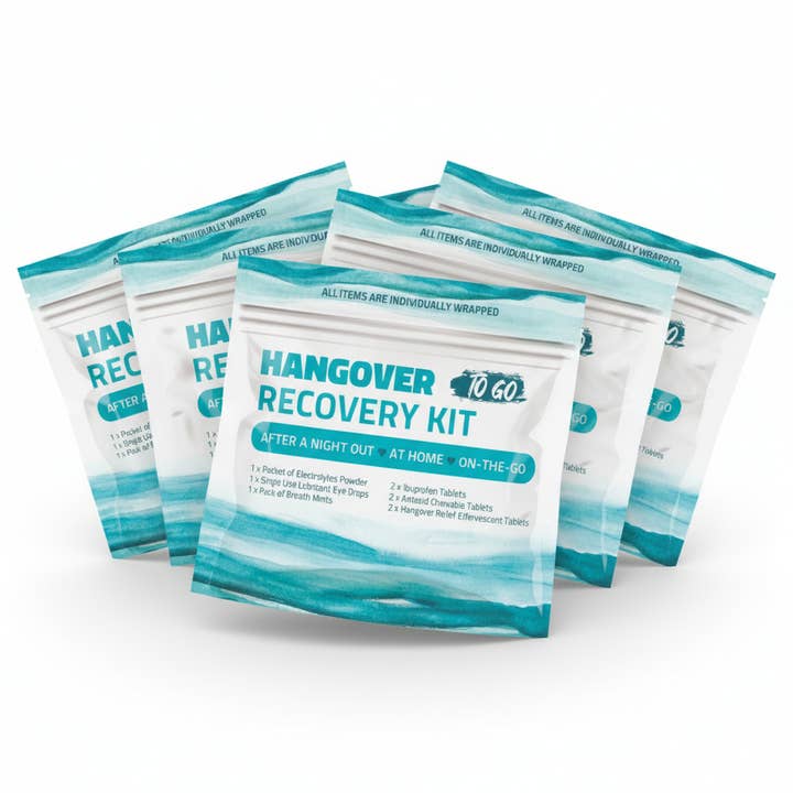 Kit U Safe - Wholesale First Aid Kit - Blue Hangover Kits7