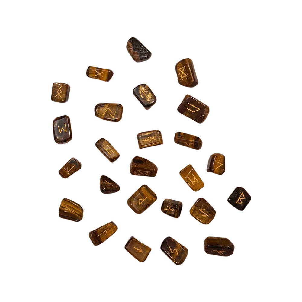 VIE – wholesale Andlig sten/kristall – Chakra-runset med påse13