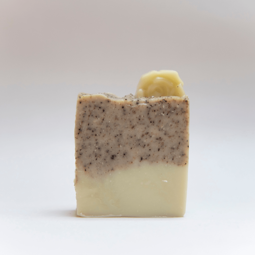 Earth Elements - Vente Pains de savon - Scrub Savon Bar Café Bergamote - Fabriqué avec des déchets de café5