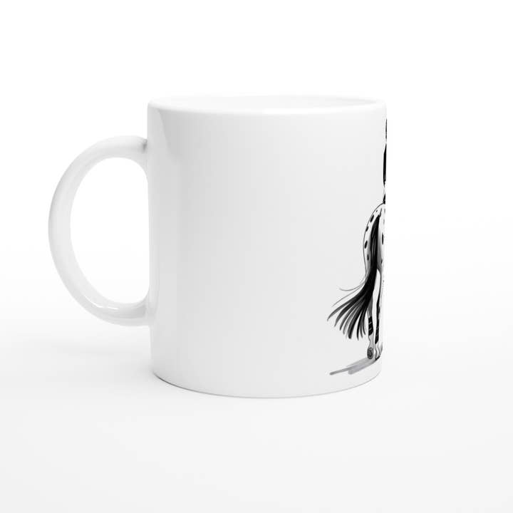 Equestrian Themed Ceramic Mug - Perfect Gift for The Horse Rider for wholesale by Aminelle & Willow