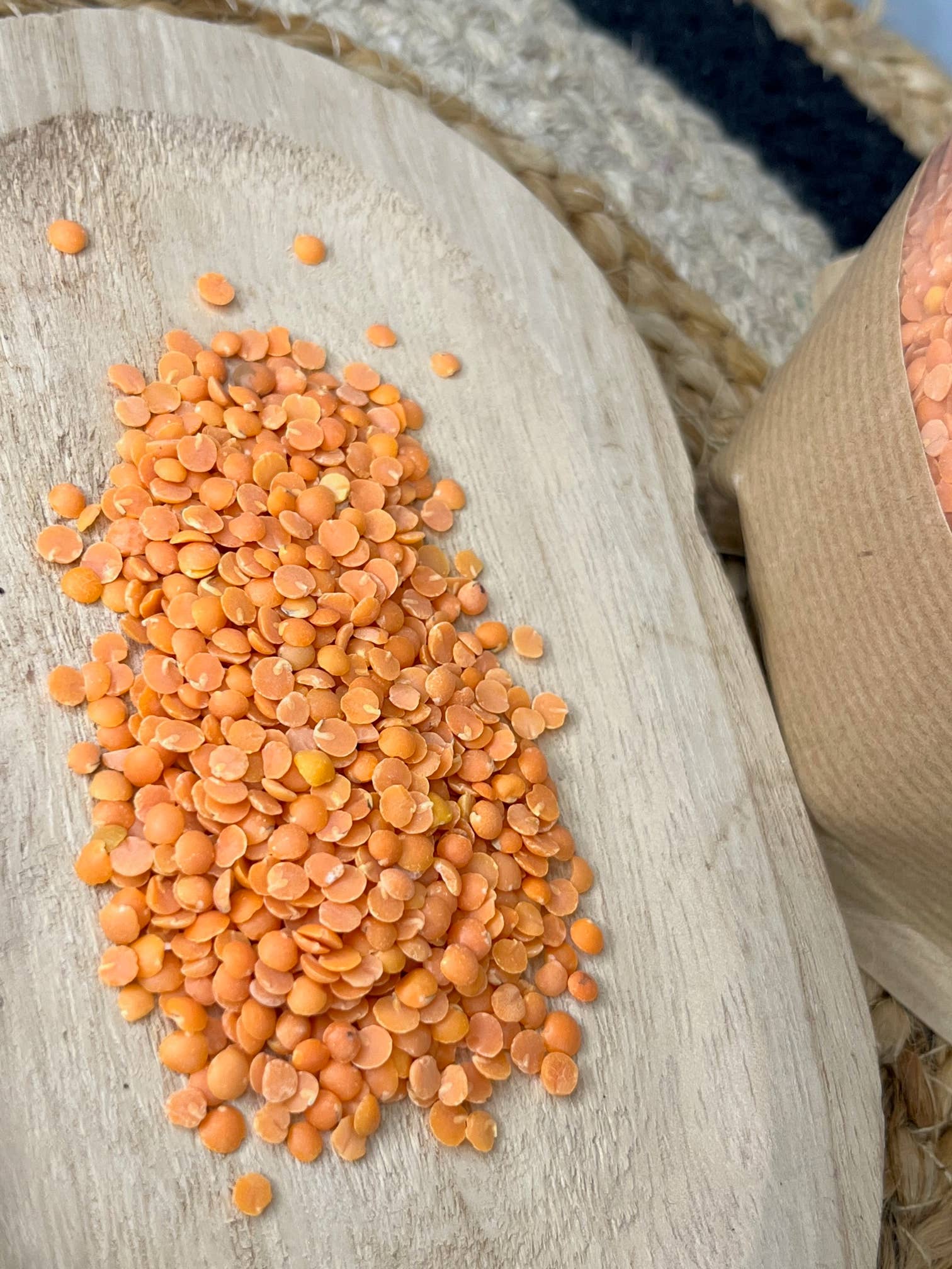 Le Jardin de Gabriel - Wholesale Bonen - Biologische koraaloranje linzen - 500 g1