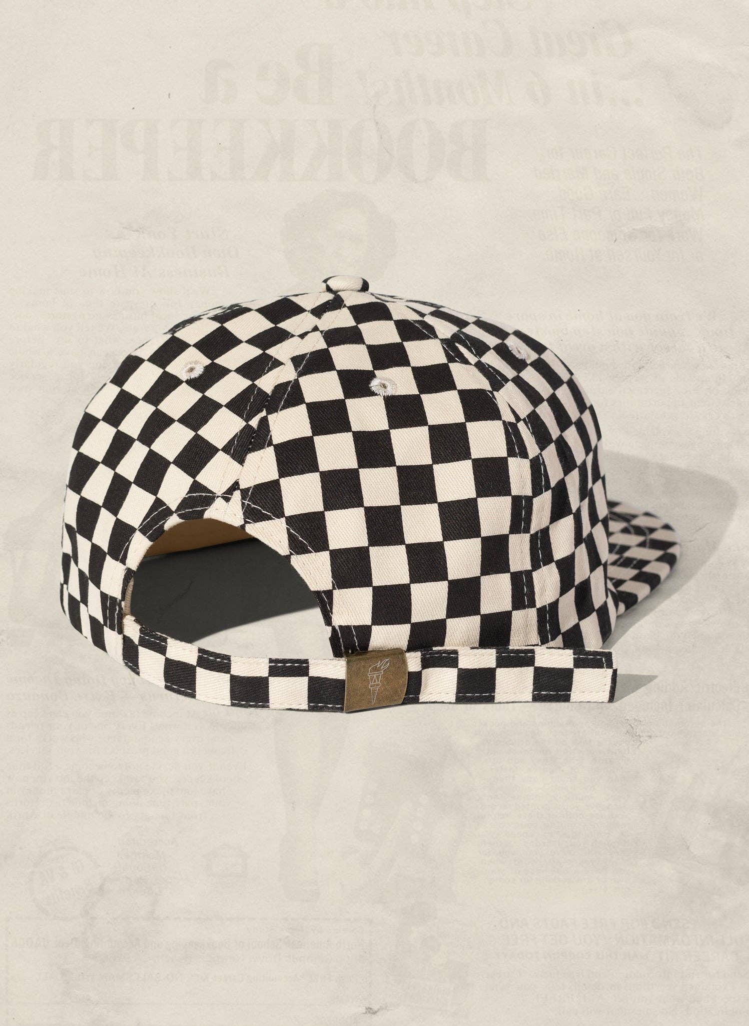 Weld Mfg. - Wholesale Flat Brim Cap - Unisex - Checkerboard Field Trip Hat™17