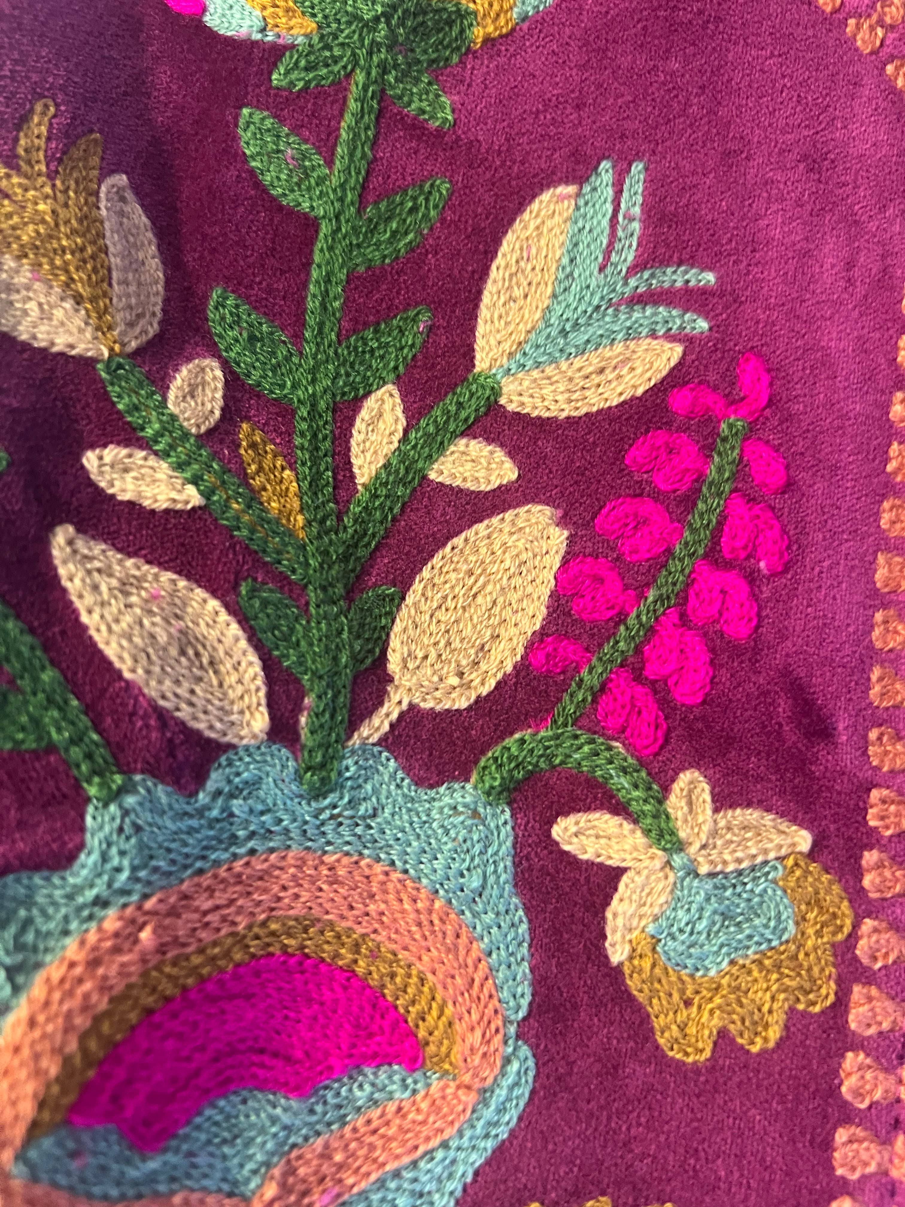 Kinomy - Wholesale Outerwear Vest - Women's - Embroidered velvet vest, boho vest, women's short vest17