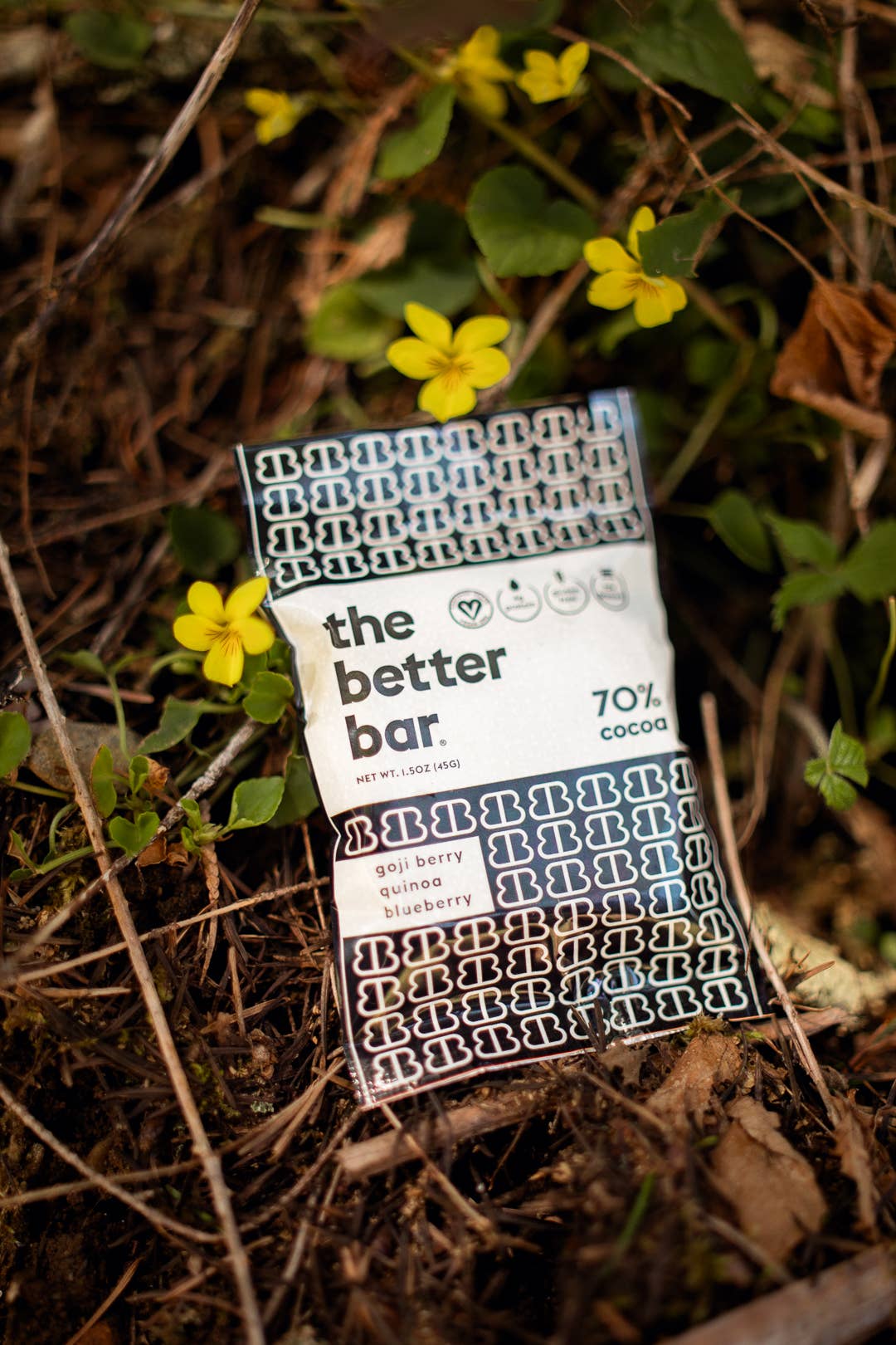 The Better Bar - Wholesale Snack Bar - 70% Organic Dark Chocolate Dipped Better Bar12
