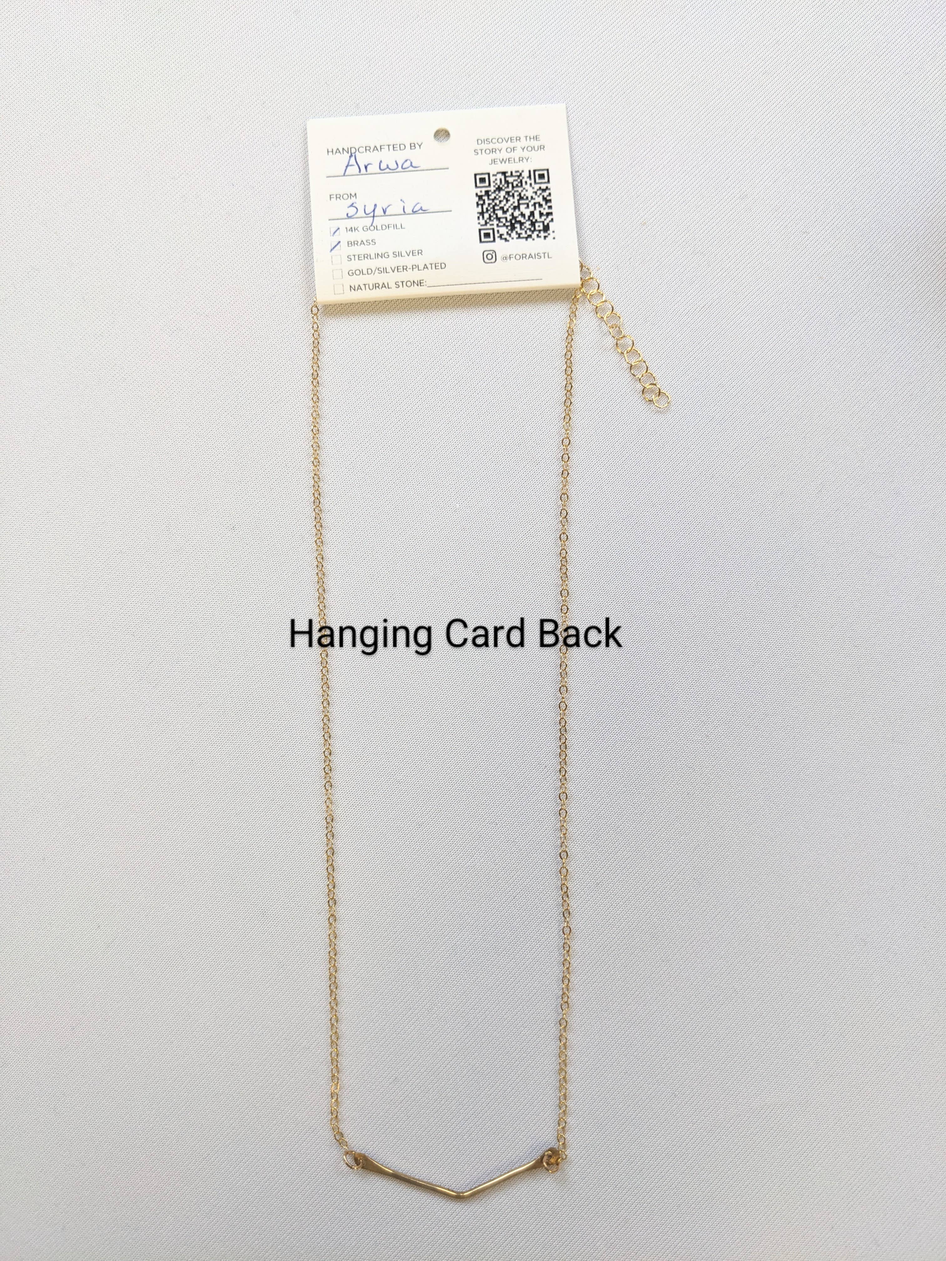 Forai - Wholesale Pendant/Charm Necklace - Esther Necklace in 14k Gold Filled/Brass5