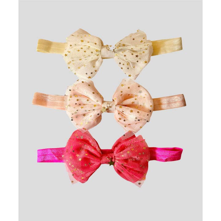 Tutu Joli LLC - Wholesale Fashion Headband - Kids - Beige Big Bow Headband For Girls | 0-10 Y Girls | Hot Seller2