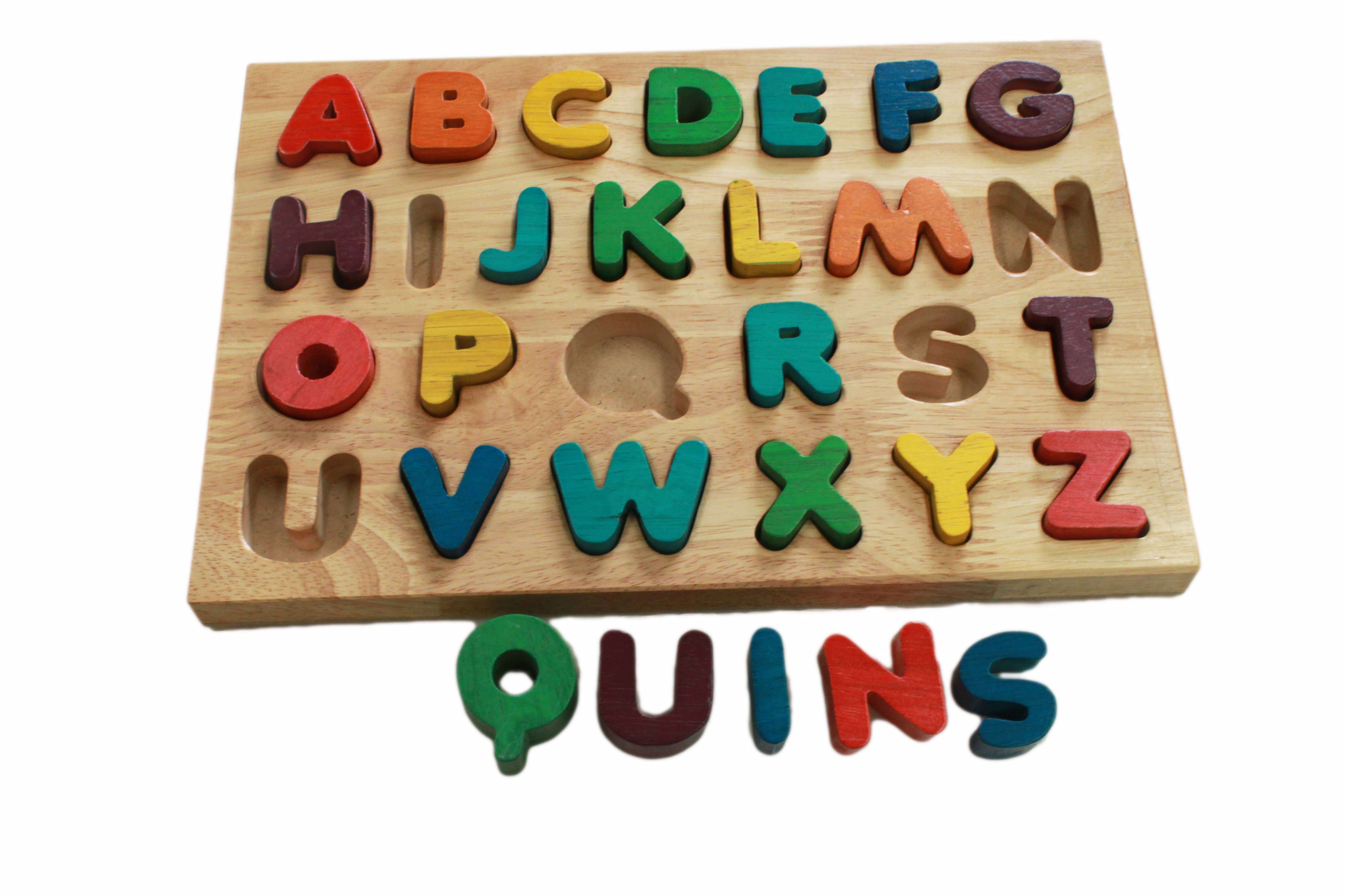 Q Toys - Wholesale Puzzle – Child - Capital Letter Puzzle2