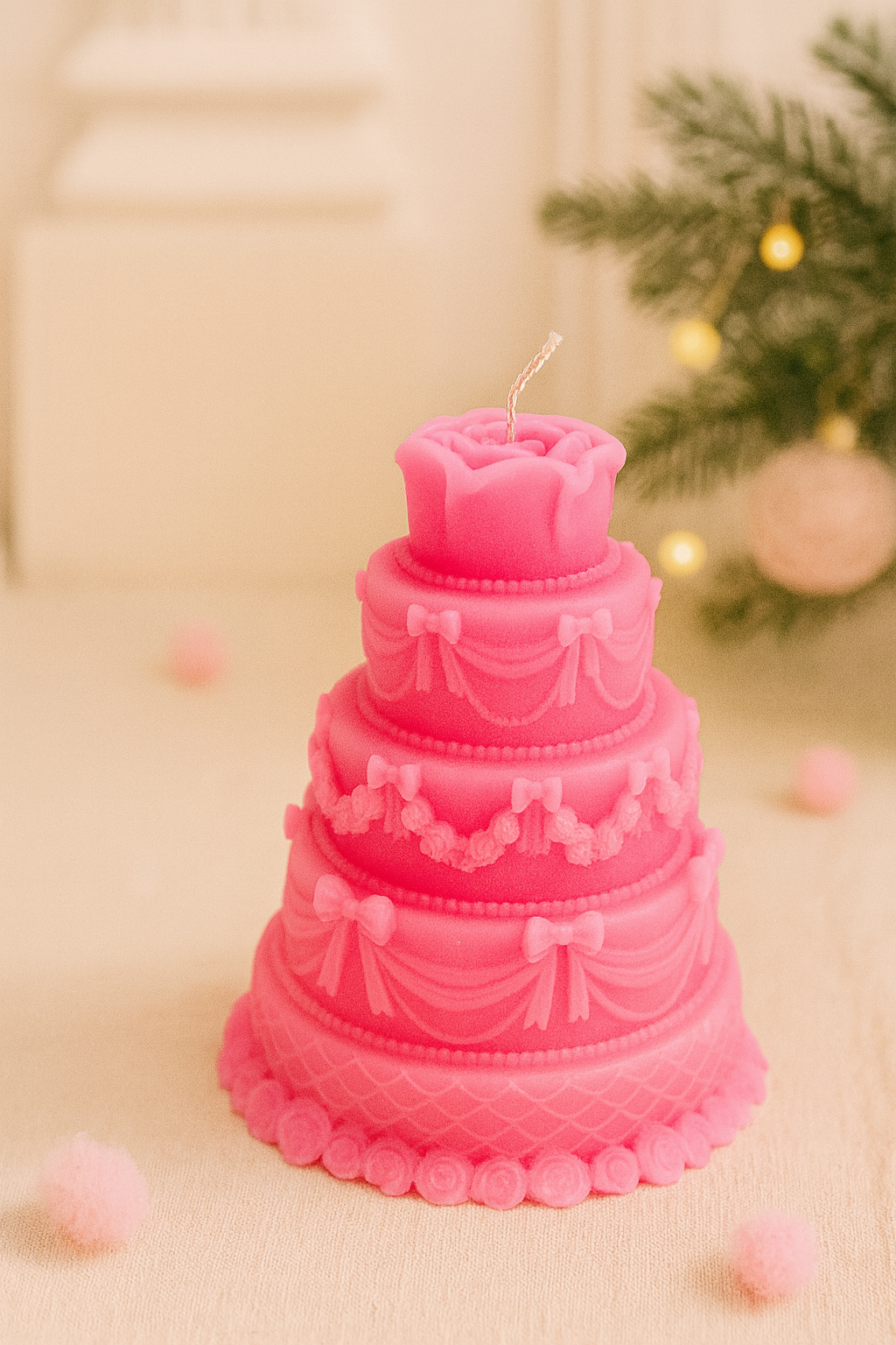 Aroma Therapy Candle - Wholesale Novelty Candle - Large Soy Wax Cake Candle10