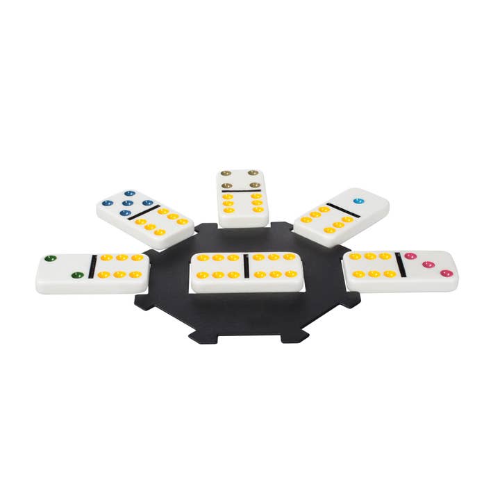 Toysmith - Wholesale Board Game - Cardinal Double Six Dominoes In Color Collectors Tin2