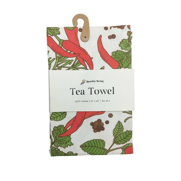 Chili Pepper Kitchen Tea Towels – Set of 2 | Cotton Dish Towels, Fun & Colorful Cooking Accessories and other Purchase Wholesale a brighter year. Free Returns & Net 60 Terms on Faire trending on Faire.