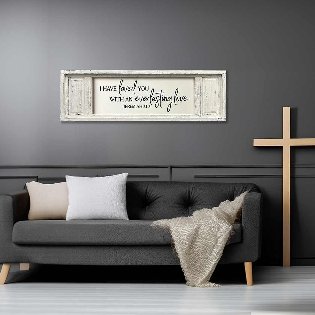 Jarmz Designs - Vente Pancarte - Petite toile à double panneau Everlasting Love3