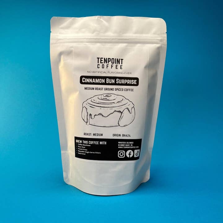 Gewürzkaffee | Zimtbrötchen Surprise für den Großhandel von Tenpoint Coffee