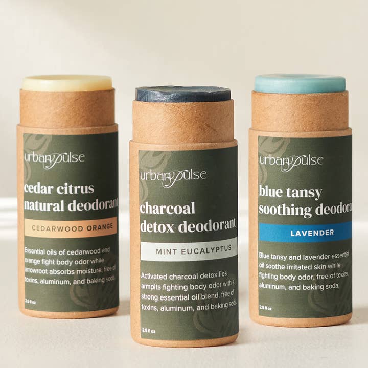 Urban Pulse | Clean Skincare & Non Toxic Candles – Großhandel Deo – Unisex – Cedarwood Citrus Ungiftiges natürliches Deodorant, aluminiumfrei1