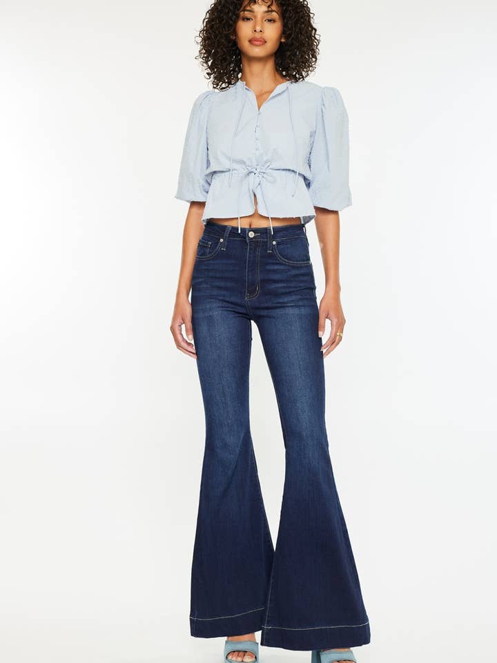 OPEN PACK HIGH RISE SUPER FLARE-KC11243D for wholesale by Kan Can USA