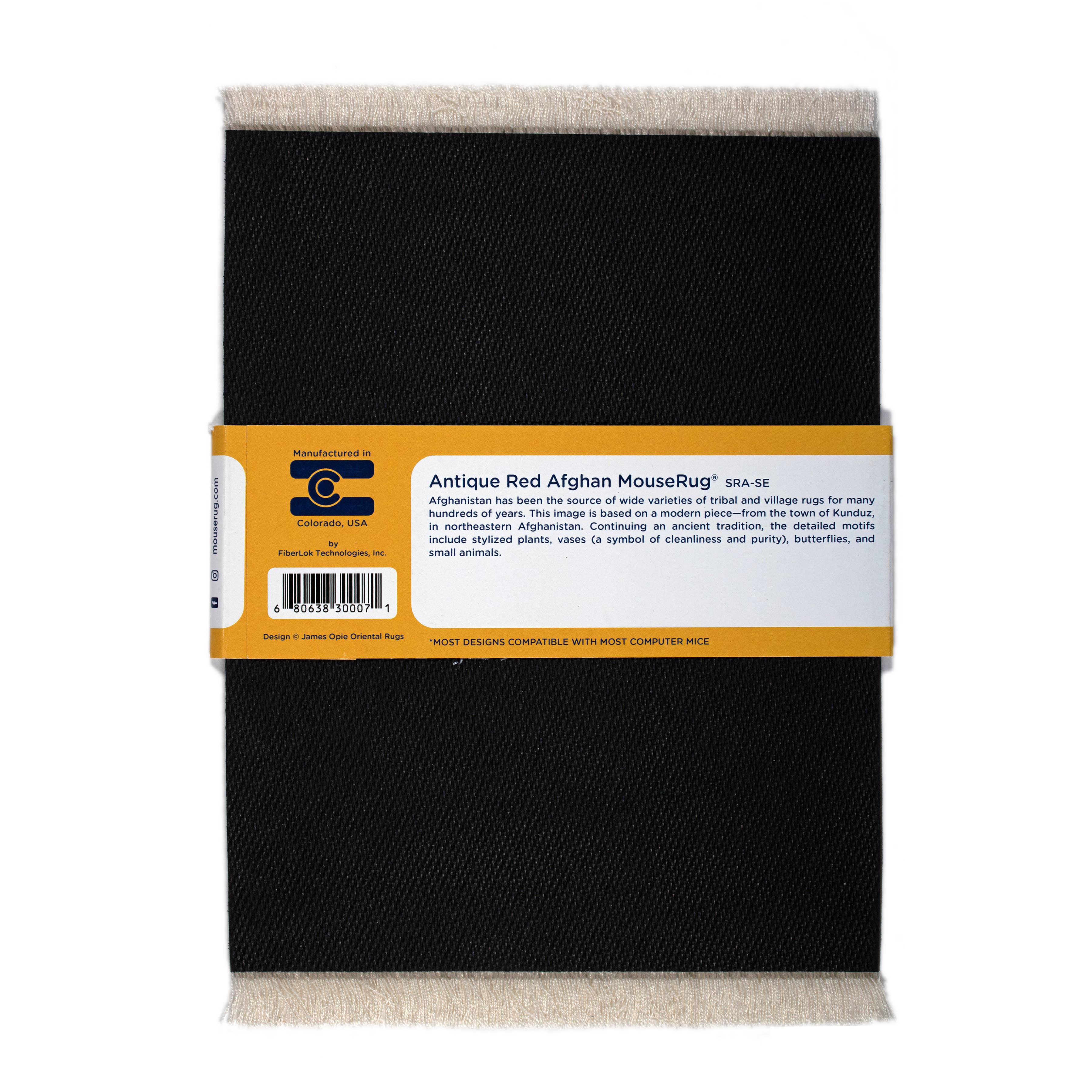 Mouse Rug - Wholesale Mousepad/Trackpad - Antique Red Afghan MouseRug6