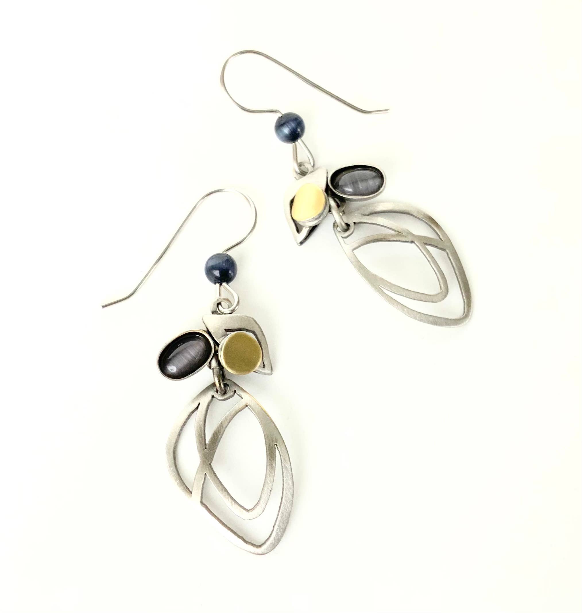 Christophe Poly / Crono Design - Vente Parures de bijoux - Prépack BOUCLES D'OREILLES (DY12P) - 18x Crochets d'Oreilles en Fil & Présentoir Offert47