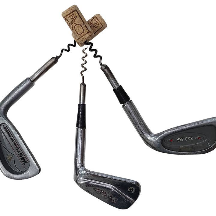 Vintage Golf Gifts - Wholesale Bottle/Wine Opener - Corkscrew from Vintage Golf Club Iron3