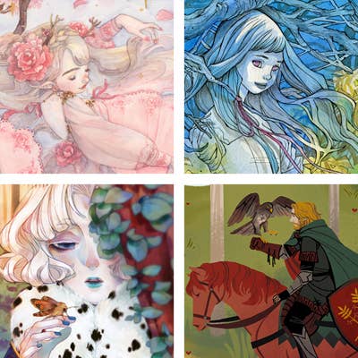 Black Fox Press - Wholesale Arts & Entertainment - The Enchanted Forest Fantasy Art Book4