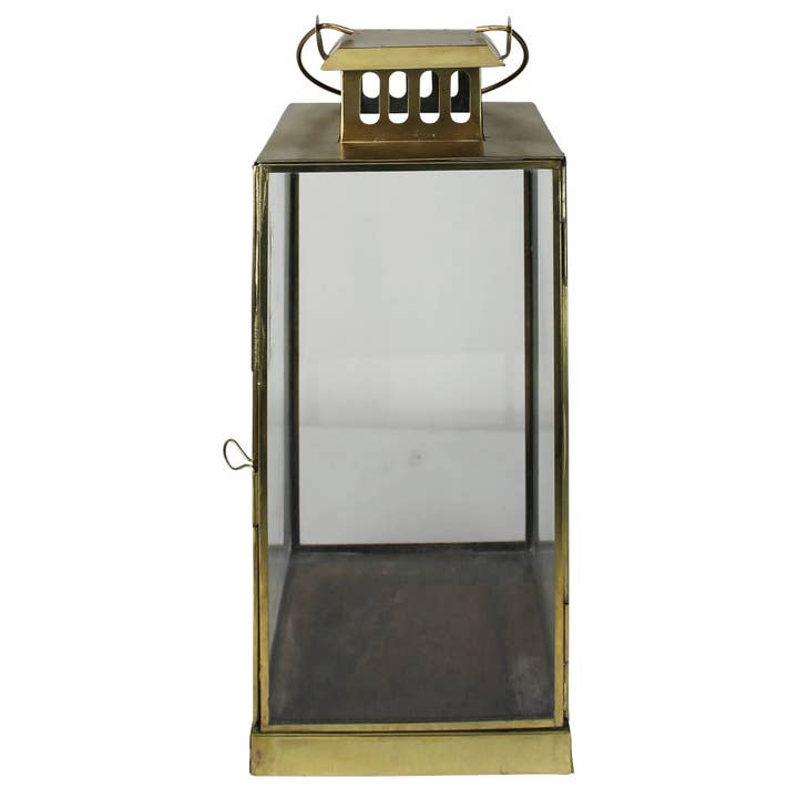 Klar, Messing Leon Lantern, Messing - Sm for engroshandel på Faire