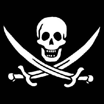 Worldwide Flags Ltd – wholesale Flagga – Pirat flagga | Jack Rackham (Dödskalle) 5'x3'