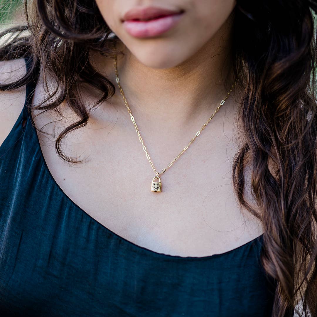 Ornamental Things - Wholesale Pendant/Charm Necklace - Love Lock Necklace2