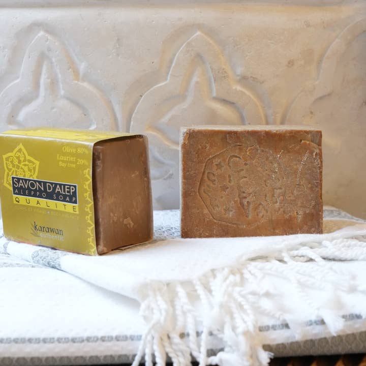 Karawan Authentic – wholesale Tvål – KVALITETS ALEPPO TVÅL - 80% OLIVOLJA OCH 20% VIKOLJA