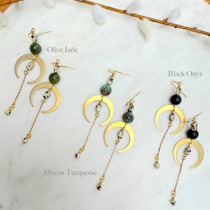 XTRA by Stacey - Wholesale Dangle Earrings - The Sasha Earring - African Turquoise9