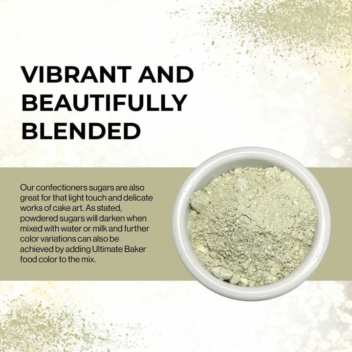 Ultimate Baker - Wholesale Sugar/Sweetener - Ultimate Baker Green Powdered Sugar (1x1lb) 3