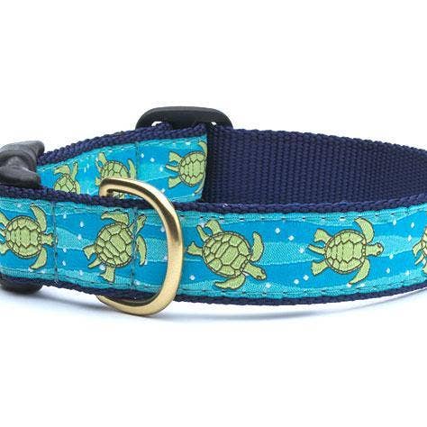 Sea Turtle Dog Collar for wholesale by Up Country, Inc.