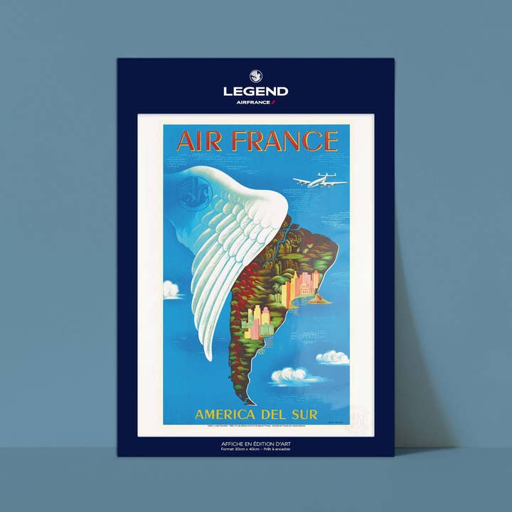 Oneart - Wholesale Poster - Air France Poster / South America - AFL0046