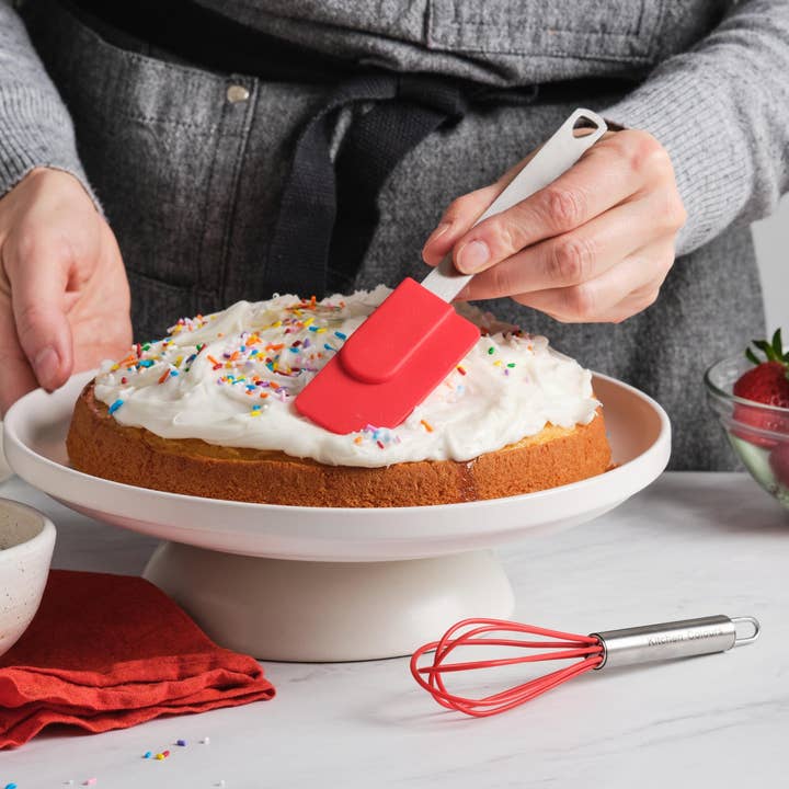 Port-Style Enterprises Inc. - Wholesale Whisk - KITCHEN BASICS Bucket Silicone Mini Whisk 24/CDU 15cm/6"2