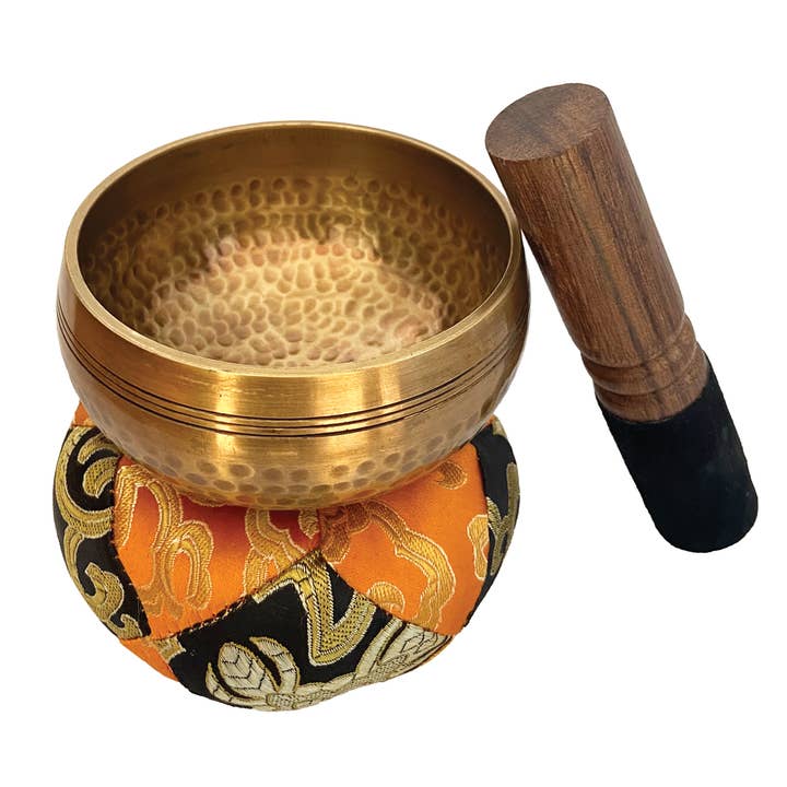 Yak & Yeti - Wholesale Meditatie benodigdheden - Antiek afgewerkte klankschaal1