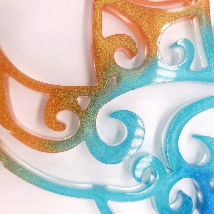 Slightly Askew Art - Wholesale Wall Accent - Eco-Friendly Holographic Fairy Resin Wall Hanging4