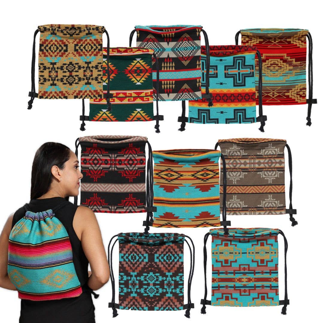El Paso Saddleblanket - Wholesale Backpack - Women's - Southwest Sack Packs15